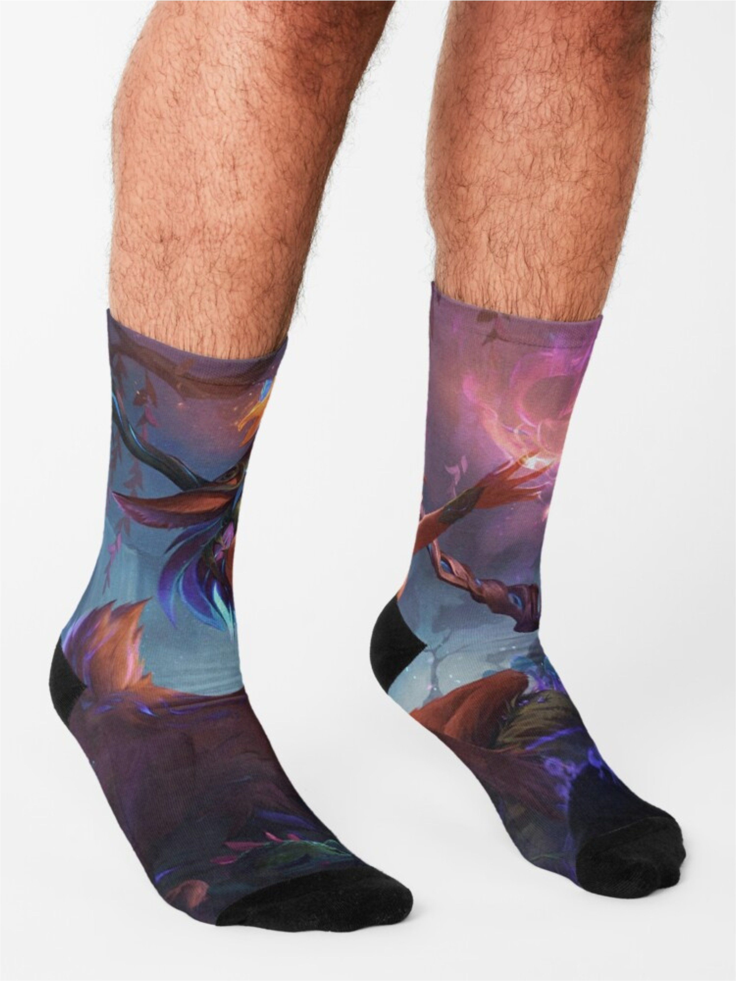 Unisex Printed socks Crew socks