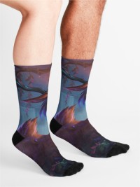 Unisex Printed socks Crew socks