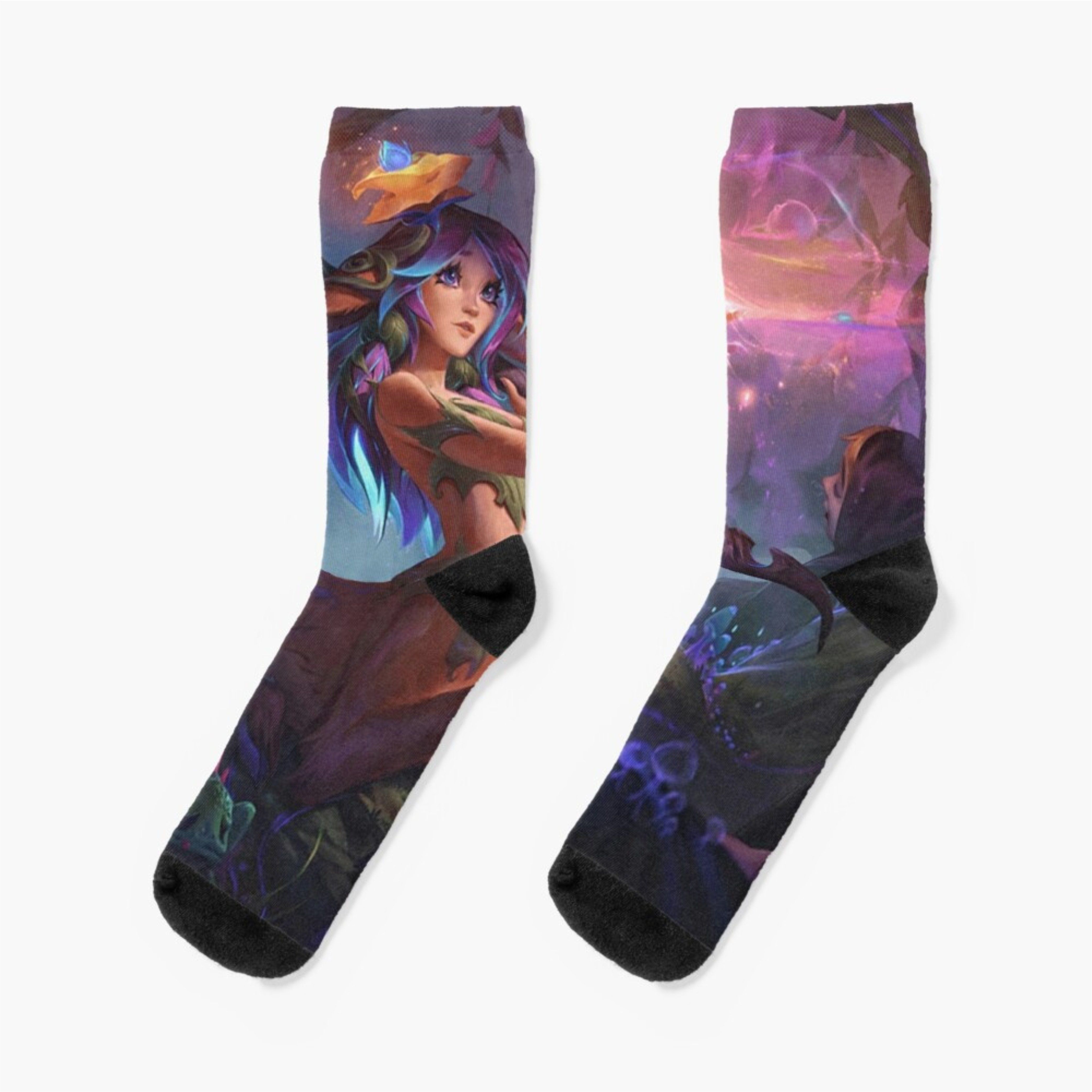 Unisex Printed socks Crew socks