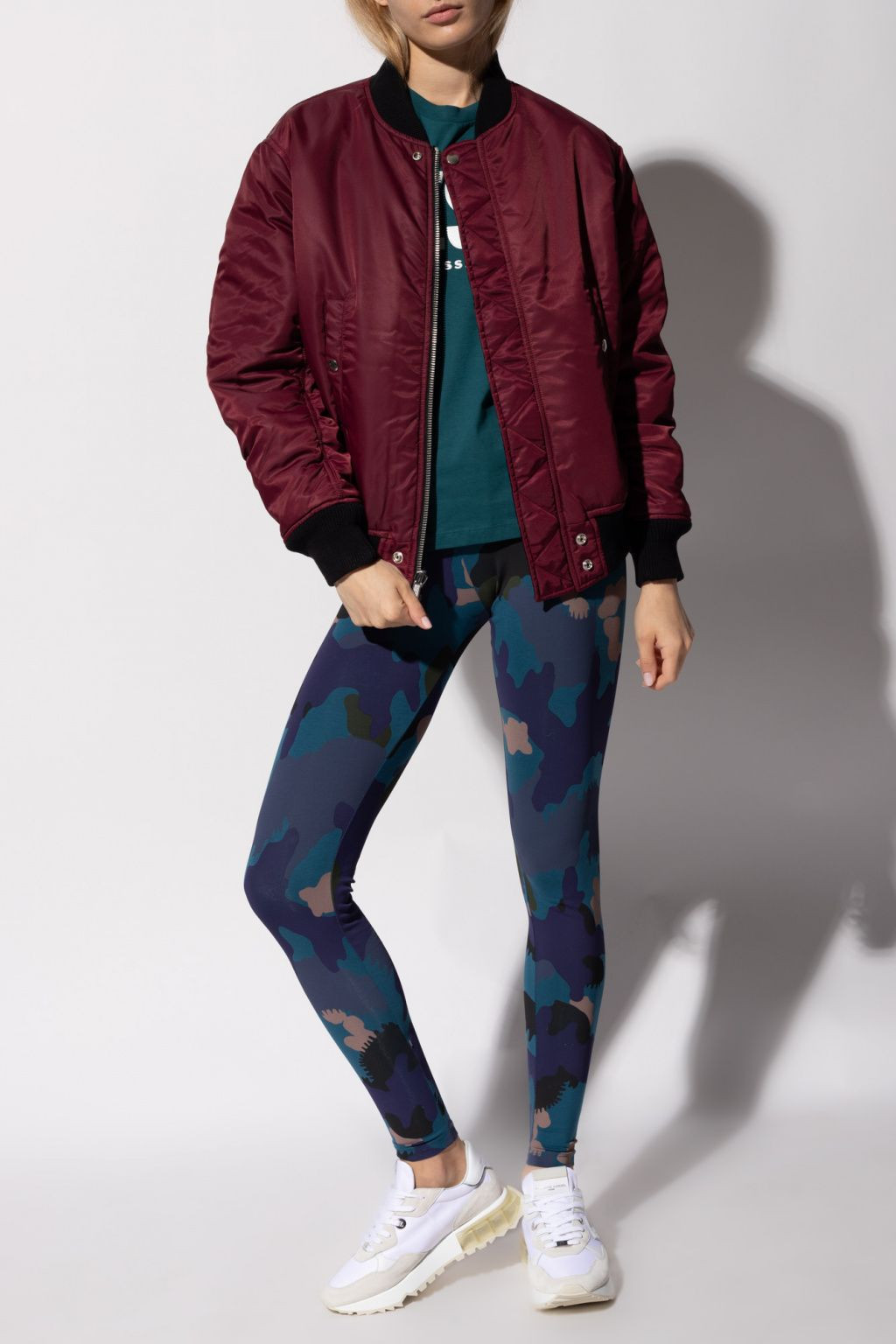 Camouflage Leggings Nylon Spandex Summer Wear.