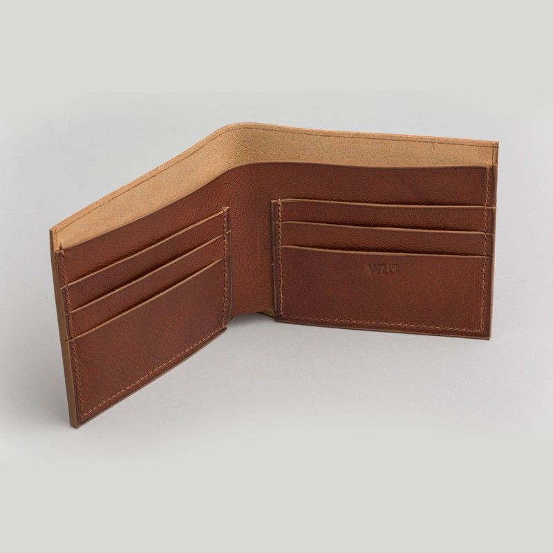 Leather wallet pure buffalo material