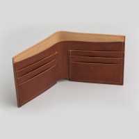 Leather wallet pure buffalo material