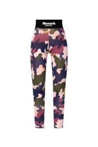 Camouflage Color 2 Leggings Nylon Spandex Summer Wear.